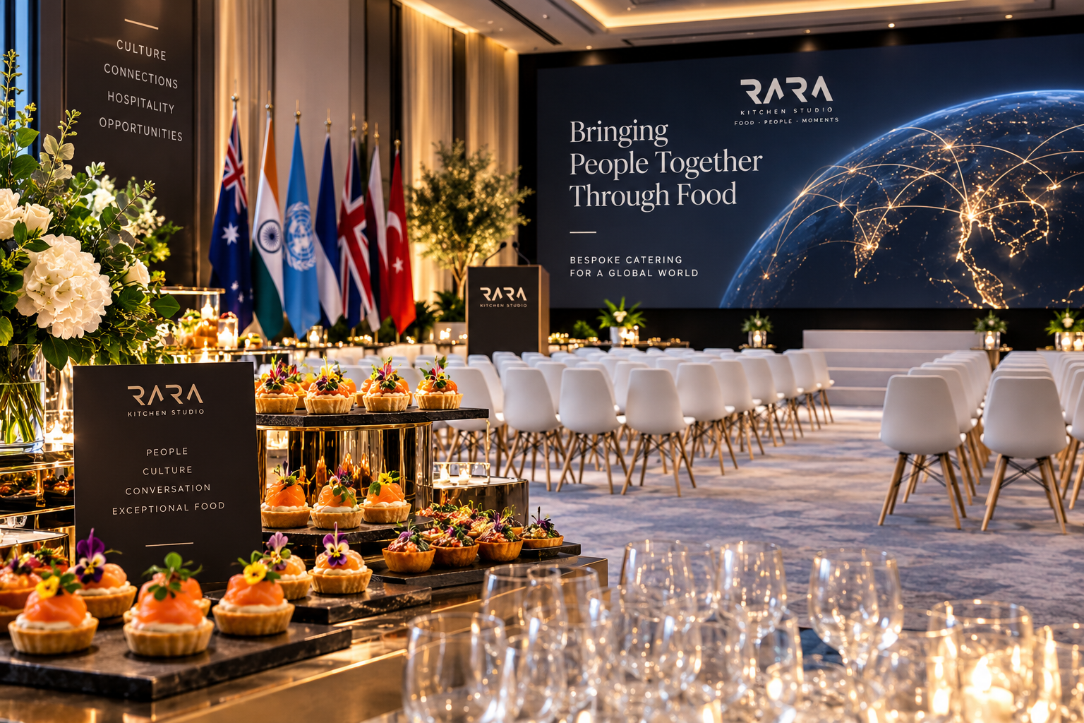 RARA corporate hospitality event